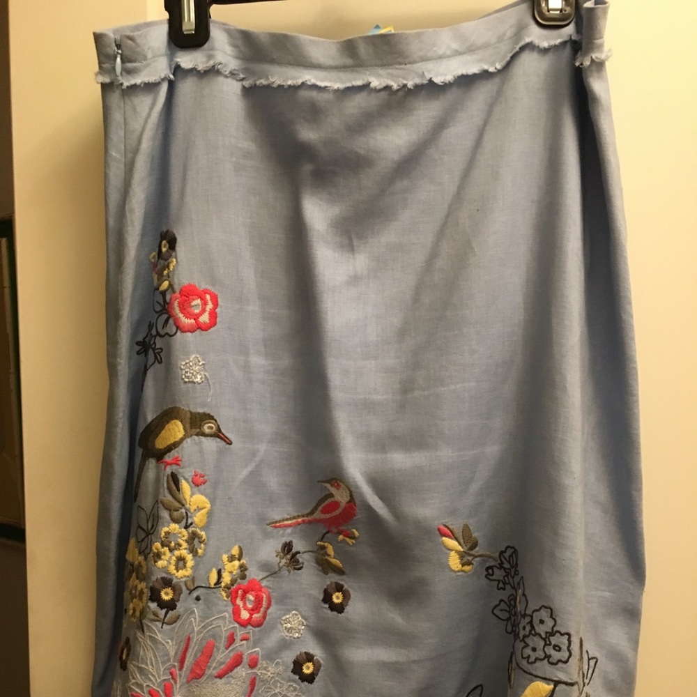 Oilyly linen skirt